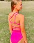 Tilt Crop - NEON PINK